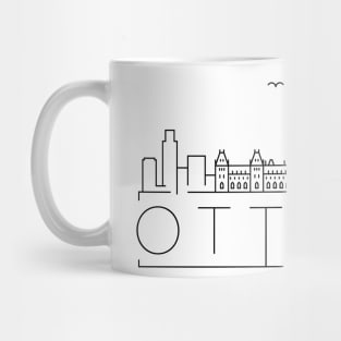 Ottawa Minimal Skyline Mug